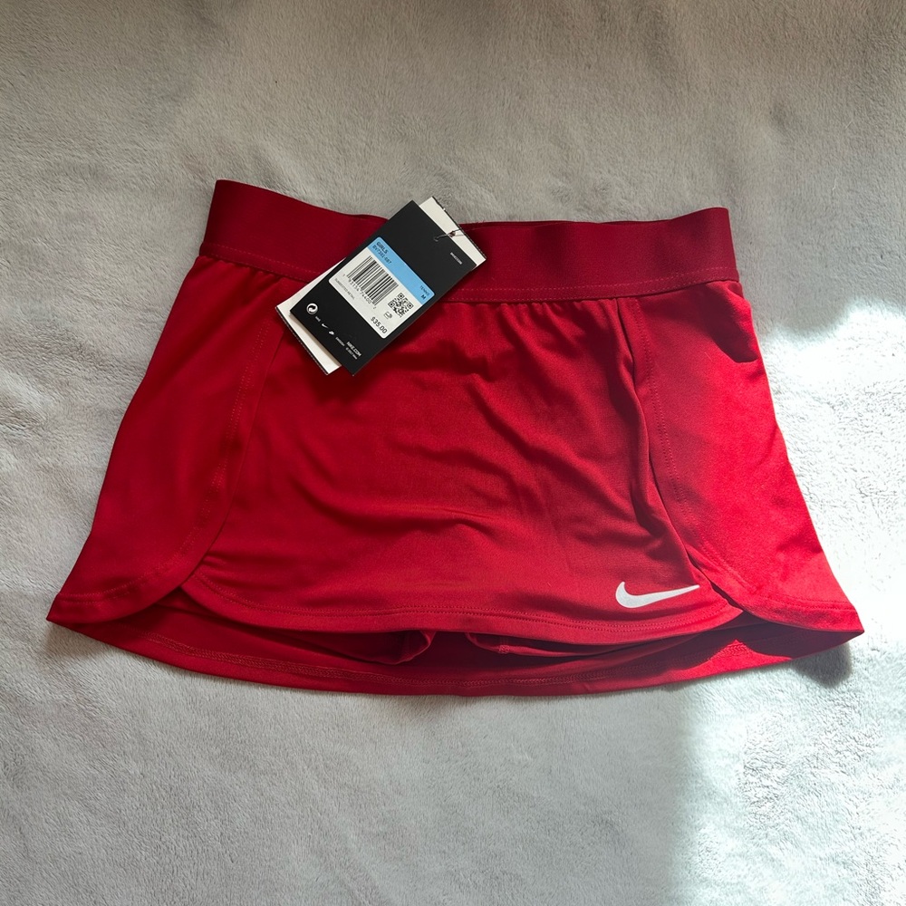 Nike Girls Red Skort